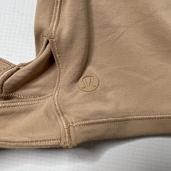 Lululemon Get Centred Crop Tank Nulu- Beech Wood Size 12 Read Description No Tie - Picture 7 of 11